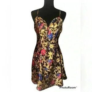 Vintage 90s Cinema Etoile Slip Dress Size Medium